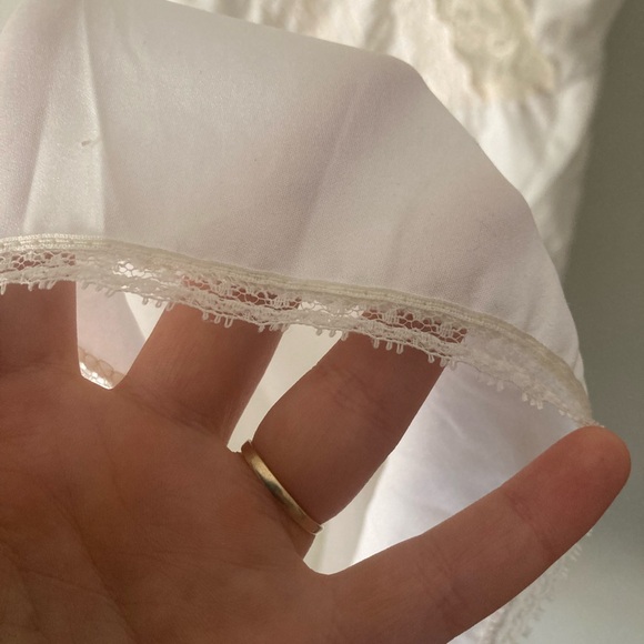 Vintage Silk Lace Nightgown - Picture 11 of 12